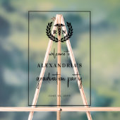 École de soins infirmiers RN Graduation Affiche de (Neutre)