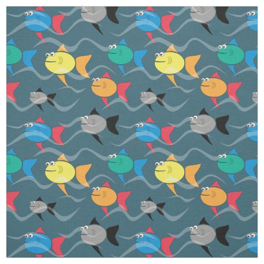 École de tissu de poissons (Échantillon)