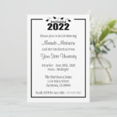 École dentaire 2022 Invitation de diplôme (Casquet (Debout devant)