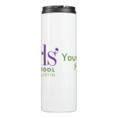 École des filles d'Austin Bouteille personnalisée (Dos)