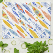 École d'été de la serviette de thé au poisson (Plié)