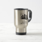 École en pierre 100 ans de tasse de voyage (Devant droit)