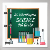 École / Enseignant / Poster en classe (Devant)