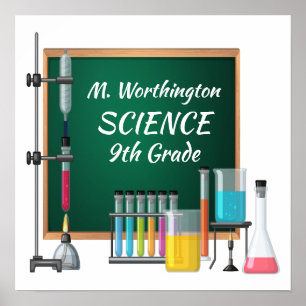 École / Enseignant / Poster en classe