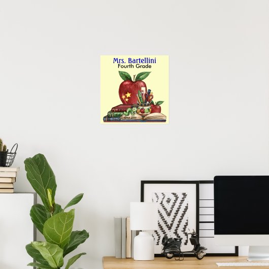 École / Enseignant / Poster en classe - SRF (Bureau à domicile)