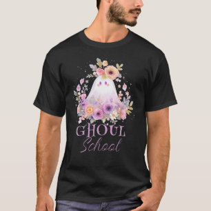 École Ghoul Enseignants Halloween Ghost T-Shirt