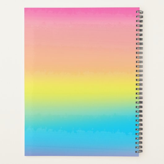 Ecole Monogramme Arc-en-ciel (Dos)