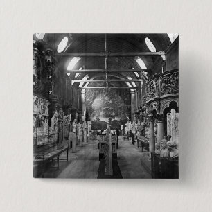 Ecole Nationale Superieure des Beaux-Arts Vierkante Button 5,1 Cm