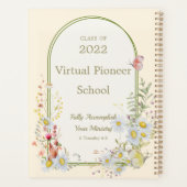 École pionnière JW 2022 - cadre floral  (Dos)