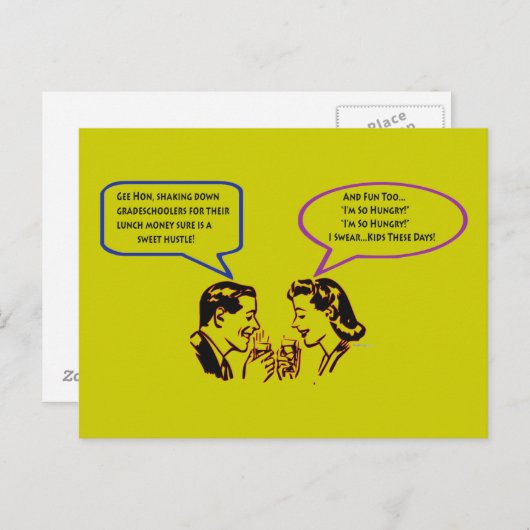 École secondaire Fermeture Récession Humour Cartes (Devant / Derrière)