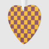 École Spirit Checkerboard INITIALES Équipe Amuseme (devant)