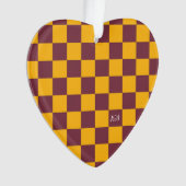 École Spirit Checkerboard INITIALES Équipe Amuseme (devant)