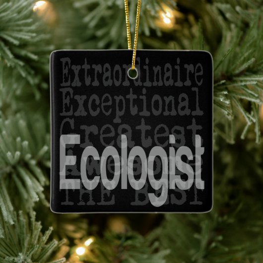 Ecoloog Extraordinaire Keramisch Ornament (Boom)