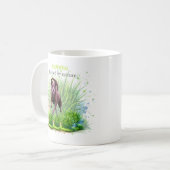 EcoMarlee gevoed door natuur koffie mok (Voorkant links)