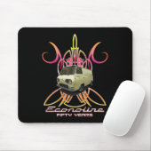 Econoline Van 50 jaar Mousepad Muismat (Met muis)