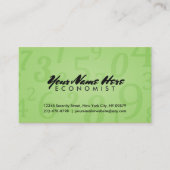 Economen Visitekaartjes (Voorkant)