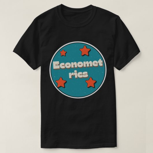 econometrie t-shirt (Design voorkant)