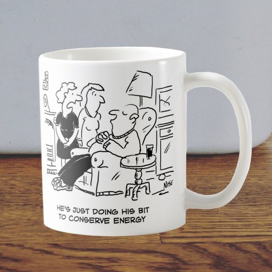 Économie d'énergie Cartogrammes Mug