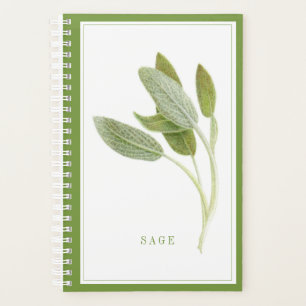 ÉCONOMIE FRAÎCHE 5,5x8,5 Planificateur / Vert