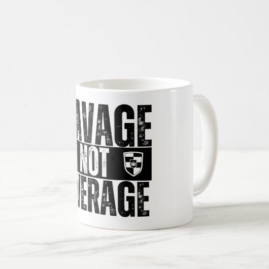 Économie Pas Mug Moyenne (Devant droit)