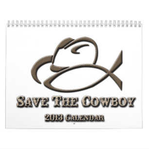 Économies 2013 le calendrier de cowboy