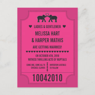 Économies de billet de carnaval la carte postale