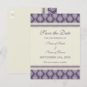 Économies de crème de prune les cartes postales de (Devant / Derrière)