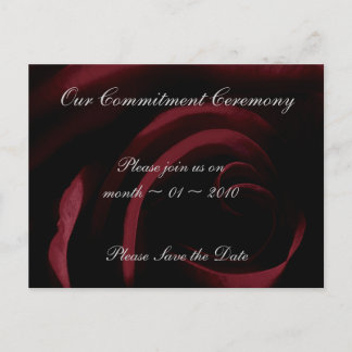 Économies de faire-part de mariage la carte de