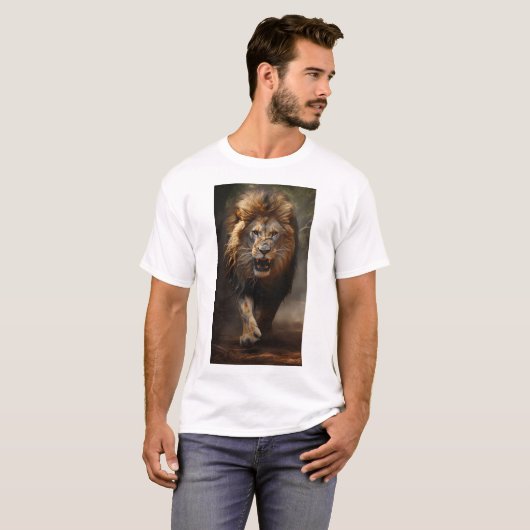 "Économies de feu : Dragon Design T-Shirt - Libére (Devant entier)