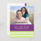 Économies de photo de chaux de prune les cartes (Devant / Derrière)