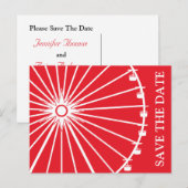 Économies de roue de Ferris les cartes postales de (Devant / Derrière)