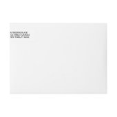 Économies élégantes du manuscrit | les étiquettes (Devant)