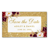 Économies florales de Bourgogne aimant d'or de (devant)