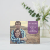 Économies pourpres de conception les cartes (Debout devant)