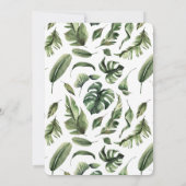 Économies tropicales modernes de feuille la carte (Dos)