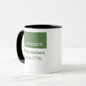 Economische Mok (Voorkant links)