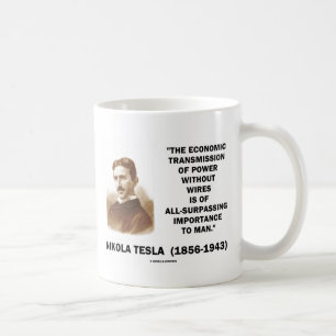 Economische transmissie van elektriciteit zonder k koffiemok