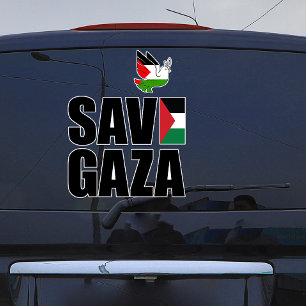 ÉCONOMISER UN Sticker voiture GAZA