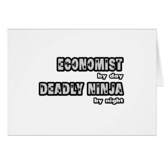 Econoom overdag...Dodelijke ninja's nachts