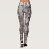 Écorce bois motif leggings (Dos)