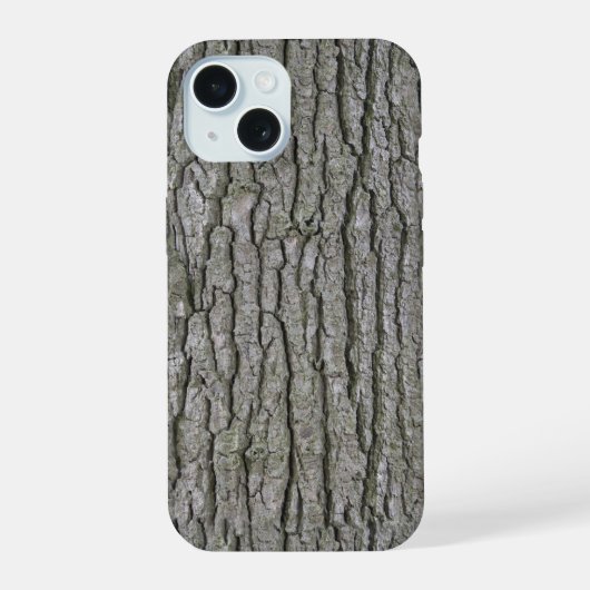 Écorce d'arbre en bois sec rustique faux (Verso)
