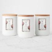 Écorce d'arbre naturel Bois blanc Logo Étiquette (Bouteilles)