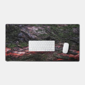 écorce de bois mossy roux (Clavier et souris)