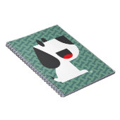 Écorce d'écorce (vert) - carnet (Côté Droit)