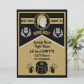 écossais Burns Invitation dîner de nuit (Debout devant)