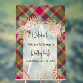 écossais coloré gelé automne accueil mariage (Neutre)