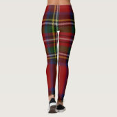 écossais écossais tartan motif couleur leggings (Dos)