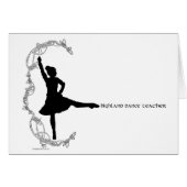 Écossais Enseignant de danse Highland (Devant horizontal)