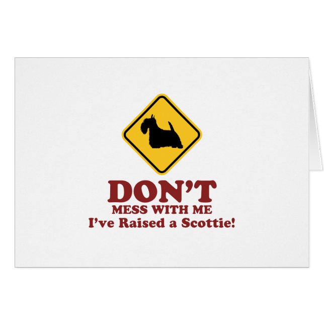 Écossais Terrier (Devant horizontal)