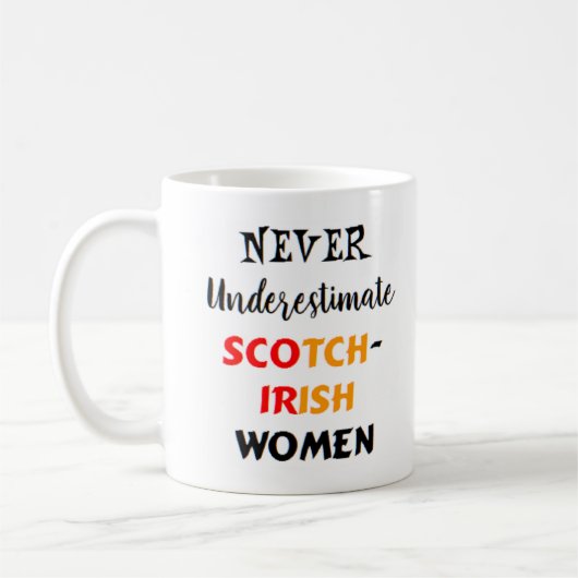 écossaise-irlandaise tasse à café (Gauche)